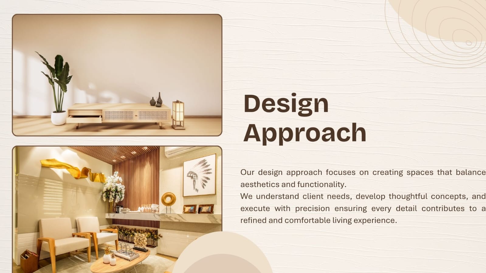 Great design tells a story without saying a word